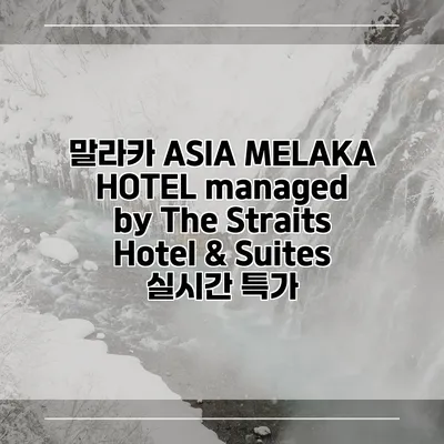 말라카 ASIA MELAKA HOTEL managed by The Straits Hotel & Suites 실시간 특가
